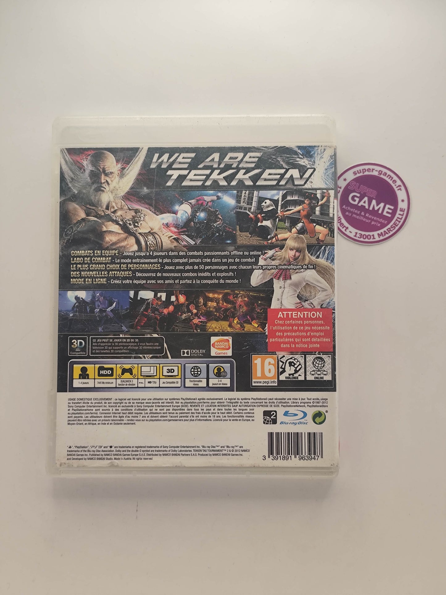 TEKKEN TAG TOURNAMENT 2 - PS3