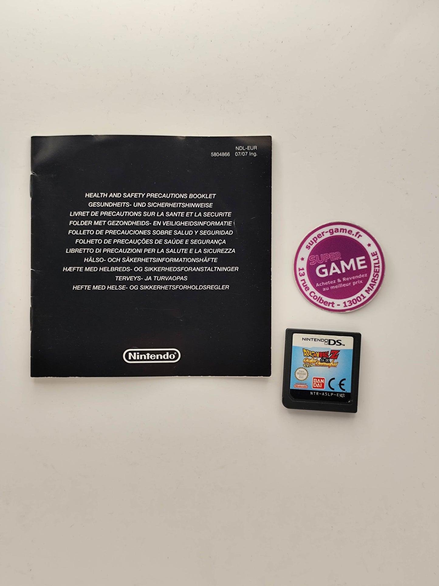 DRAGON BALL Z GOKU DENSETSU - DS