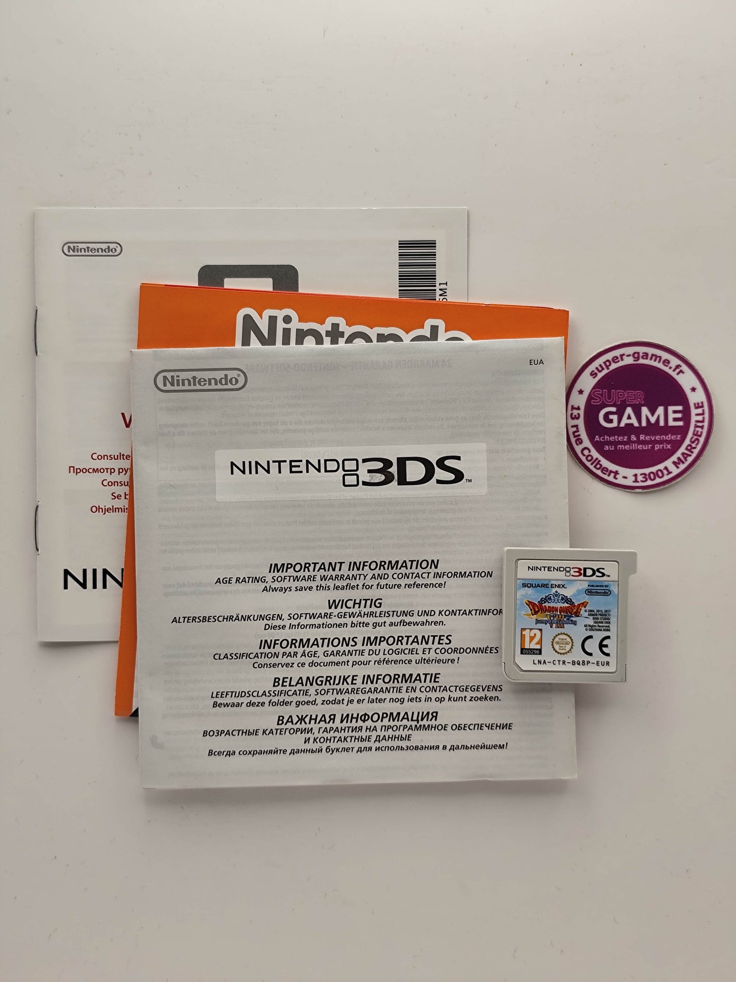 DRAGON QUEST VIII L'ODYSSEE DU ROI MAUDIT - 3DS