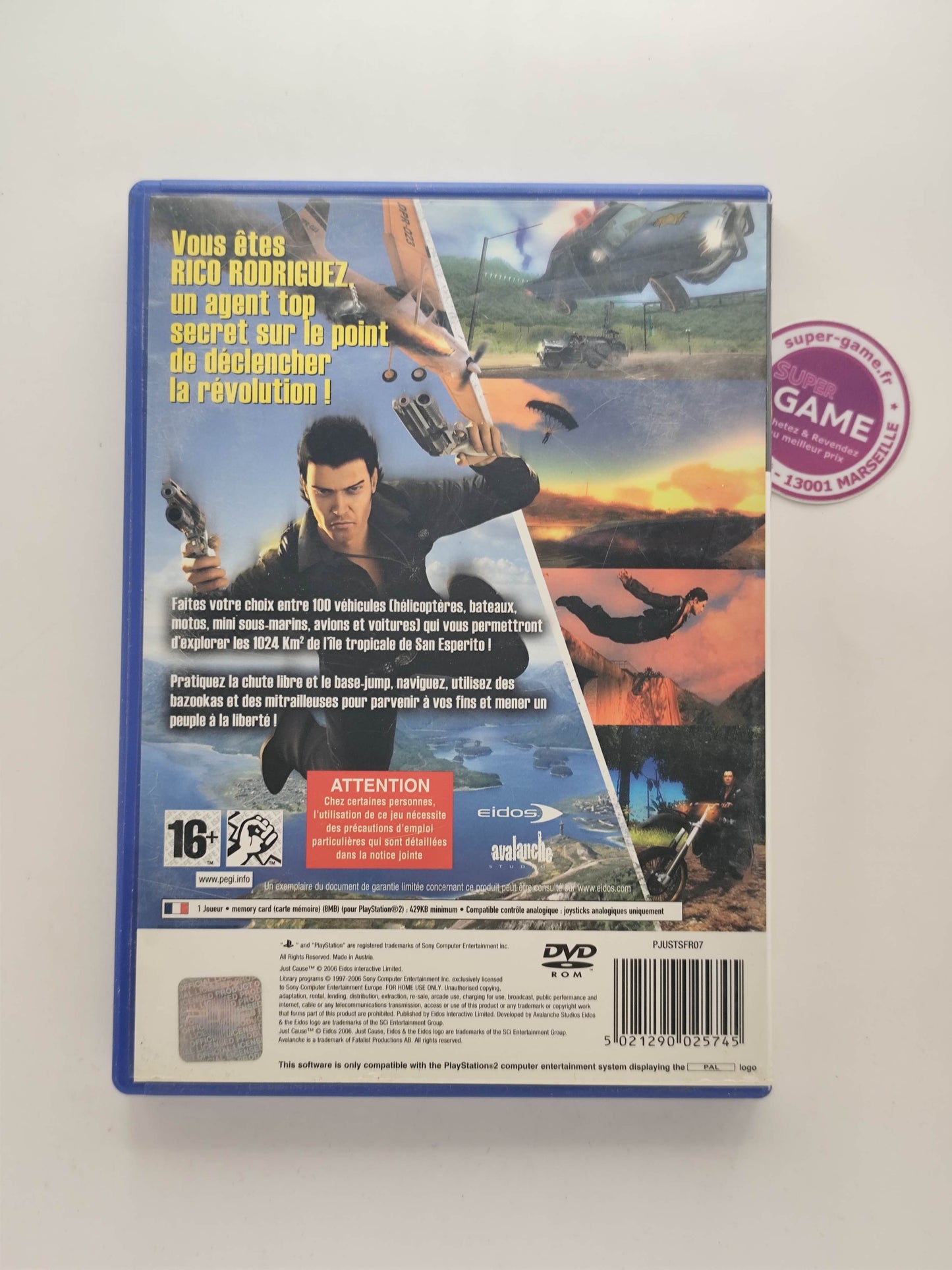 JUST CAUSE - PS2
