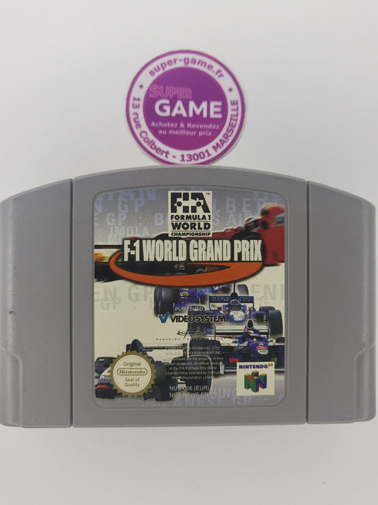 F-1 WORLD GRAND PRIX - sans boite - NINTENDO64
