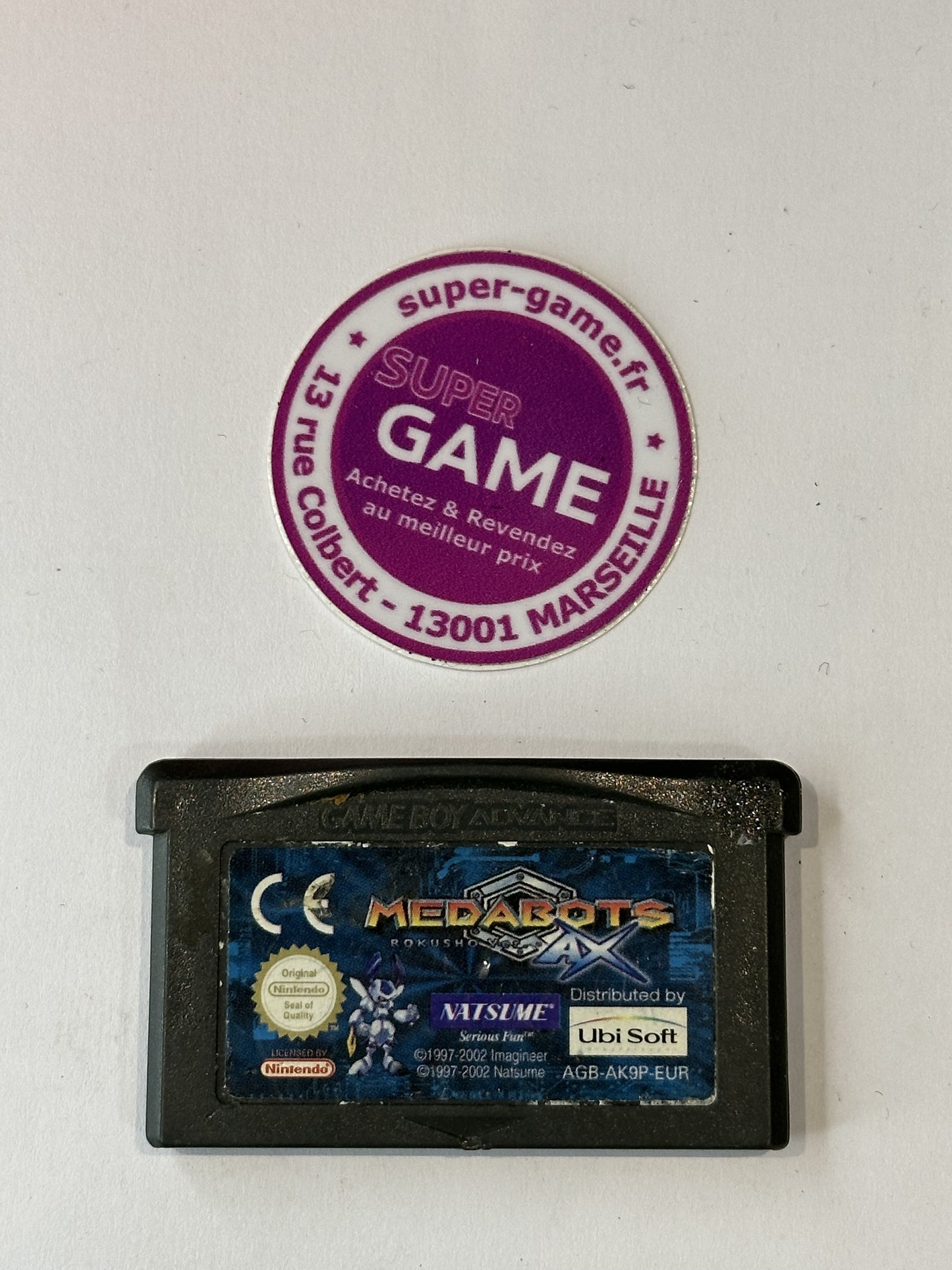 MEDABOTS AX ROKUSHO VER. - sans boite - GAMEBOY ADVANCE