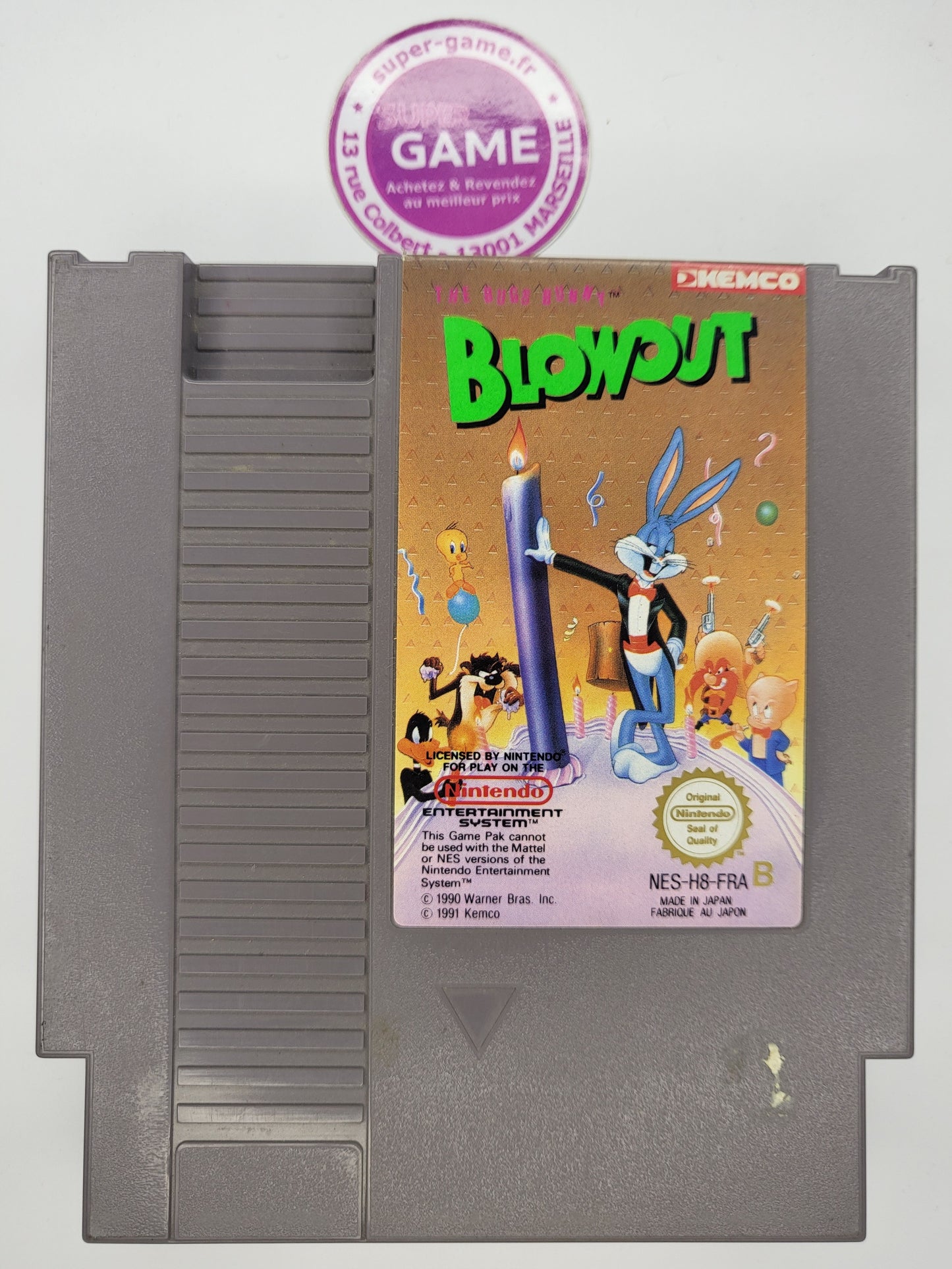 THE BUGS BUNNY BLOWOUT - sans boite - NES