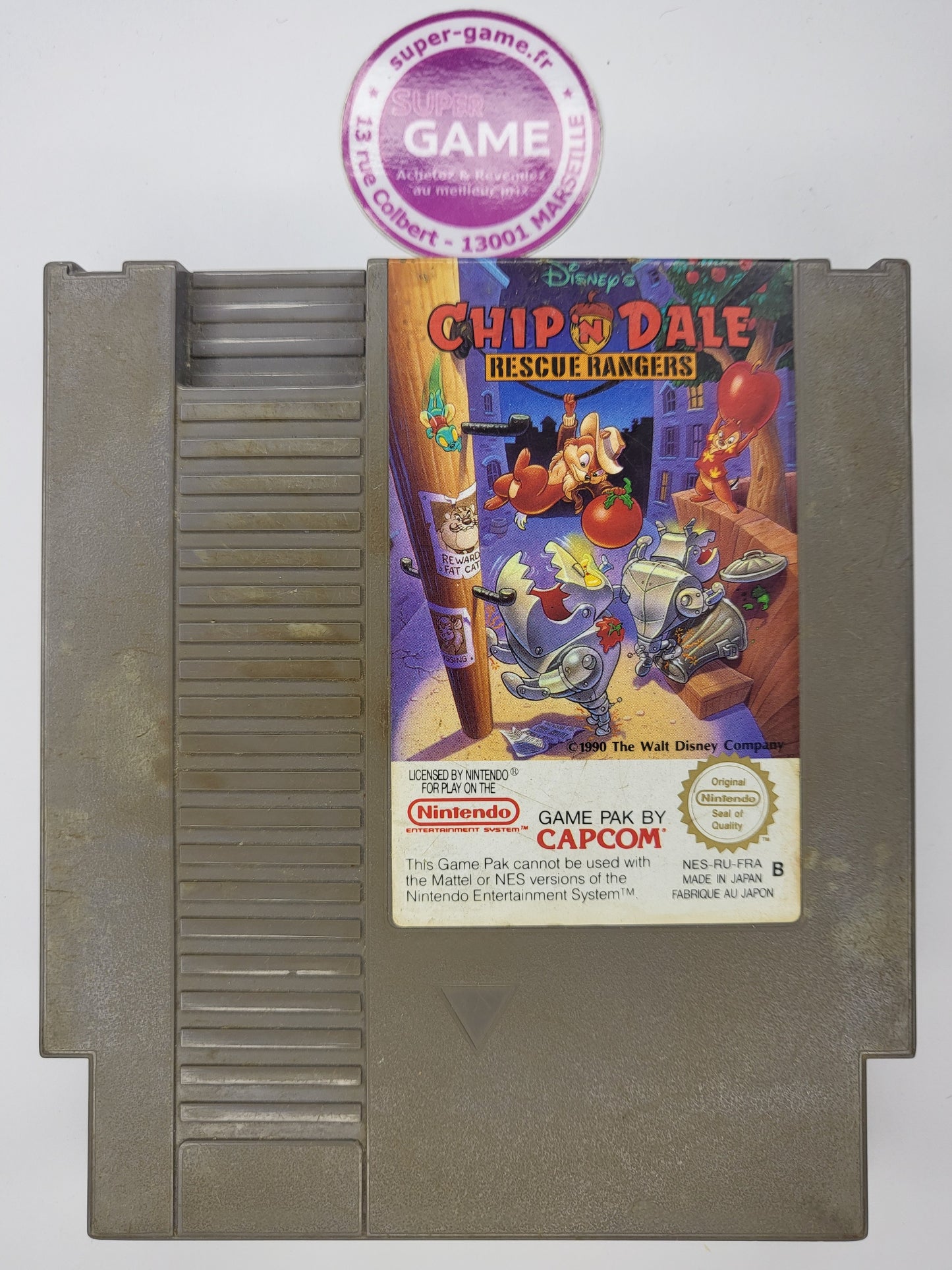 CHIP'N DALE RESCUE RANGERS 2 - sans boite - NES