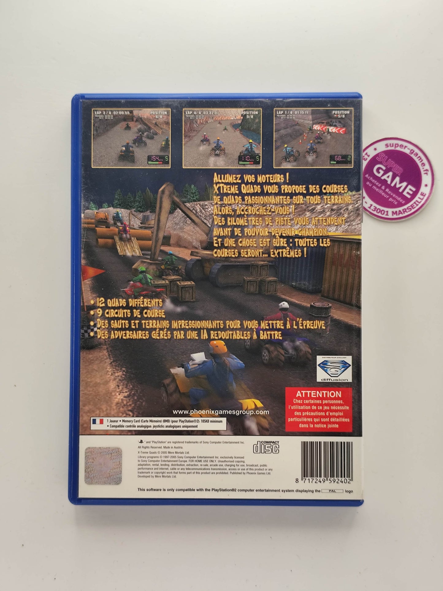 X-TREME QUADS - PS2