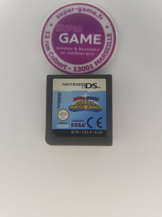 MARIO & SONIC AT THE OLYMPIC WINTER GAMES - sans boite - DS