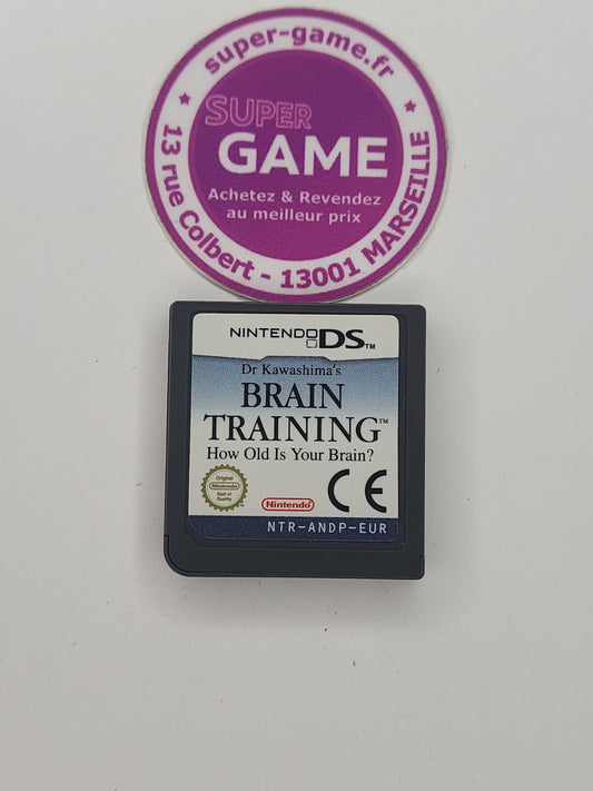 DR KAWASHIMA'S BRAIN TRAINING HOW OLD IS YOUR BRAIN? - sans boite - DS