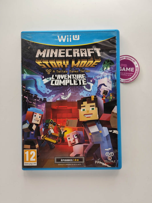 MINECRAFT STORY MODE TELLTALE GAMES - Wii U