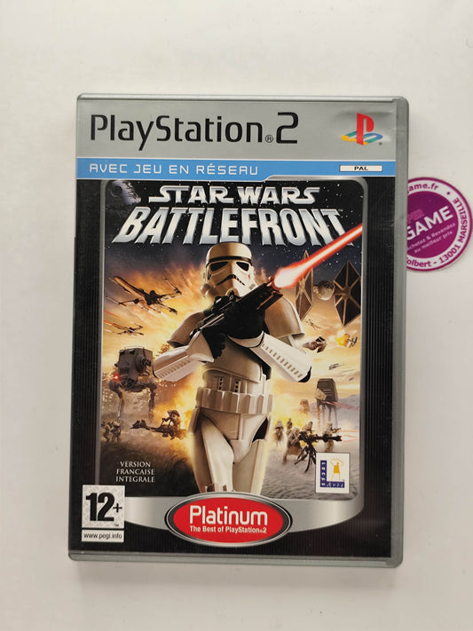 STAR WARS BATTLEFRONT - Platinum - PS2