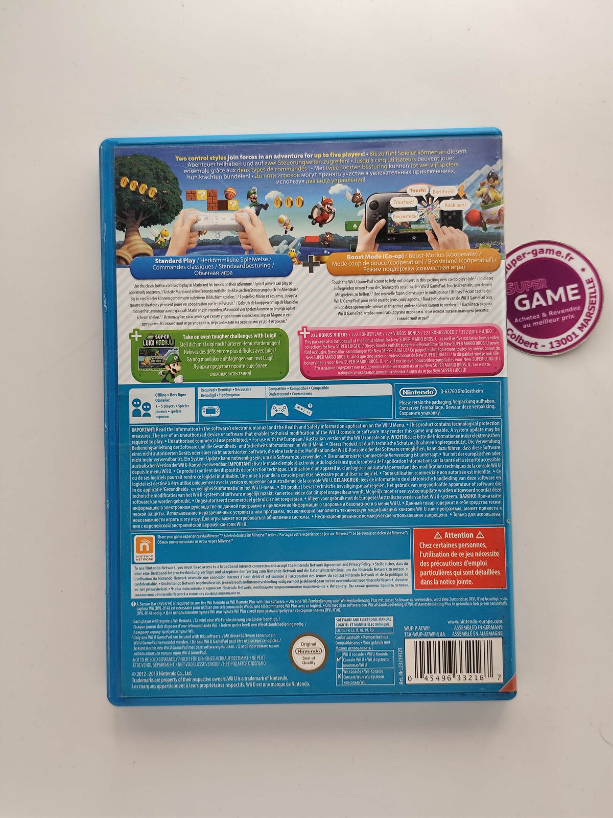 SUPER MARIO BROS U - Wii U