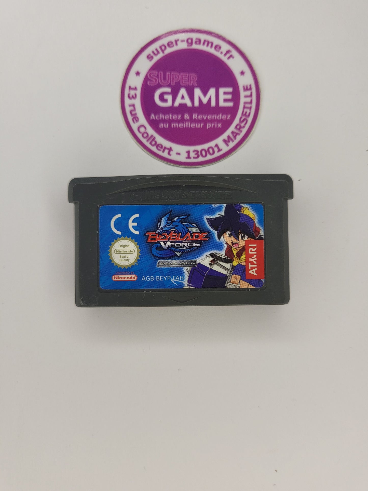 BEYBLADE VFORCE ULTIMATE BLADER JAM - sans boite - GAMEBOY ADVANCE