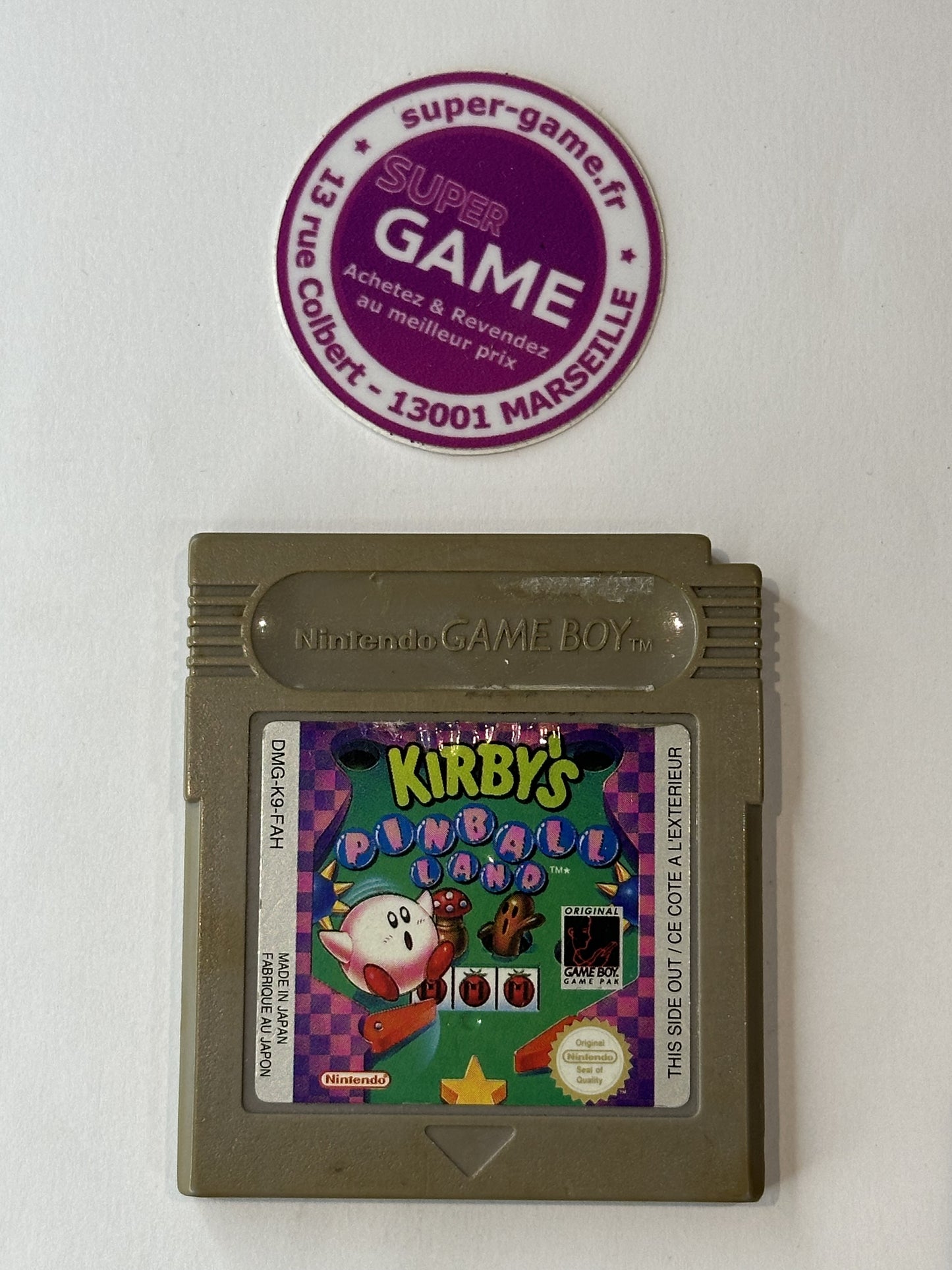 KIRBY'S PINBALL LAND - sans boite - GAMEBOY