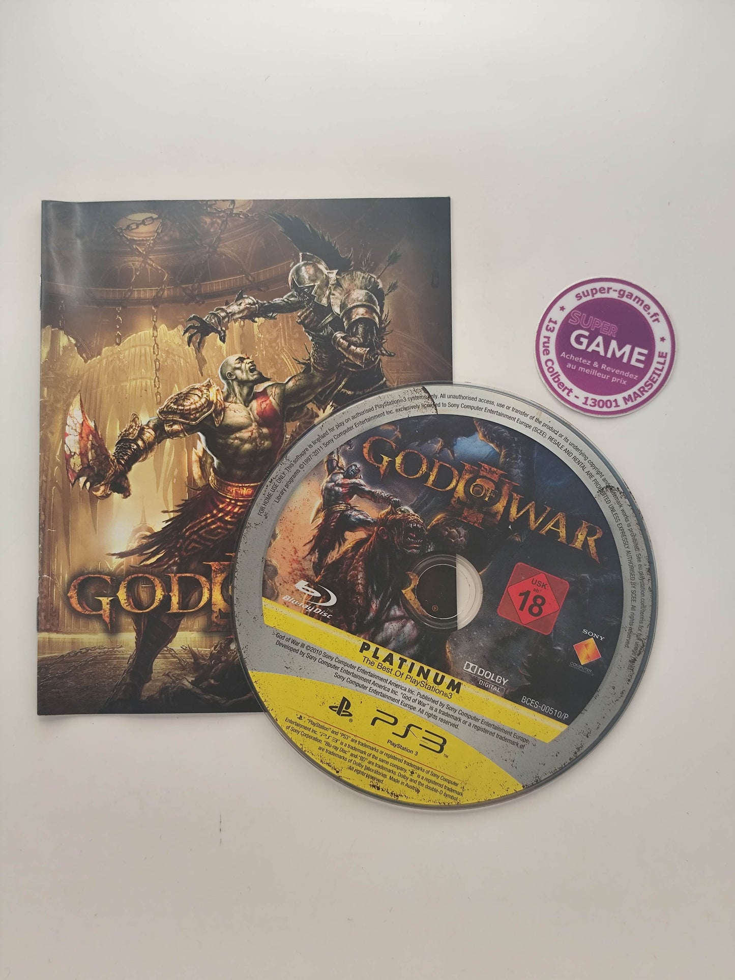 GOD OF WAR 3 - Platinum - PS3
