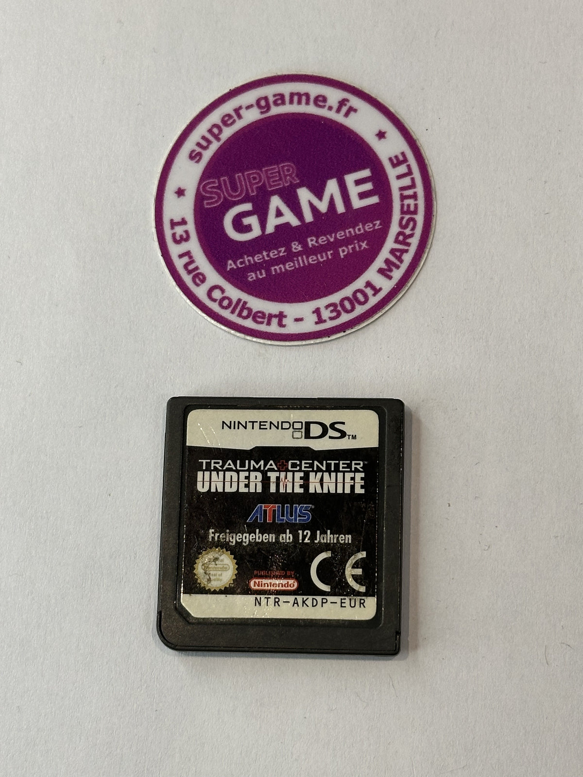 TRAUMA CENTER UNDER THE KNIFE - sans boite - DS