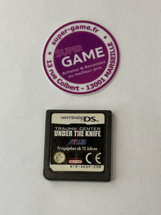 TRAUMA CENTER UNDER THE KNIFE - sans boite - DS