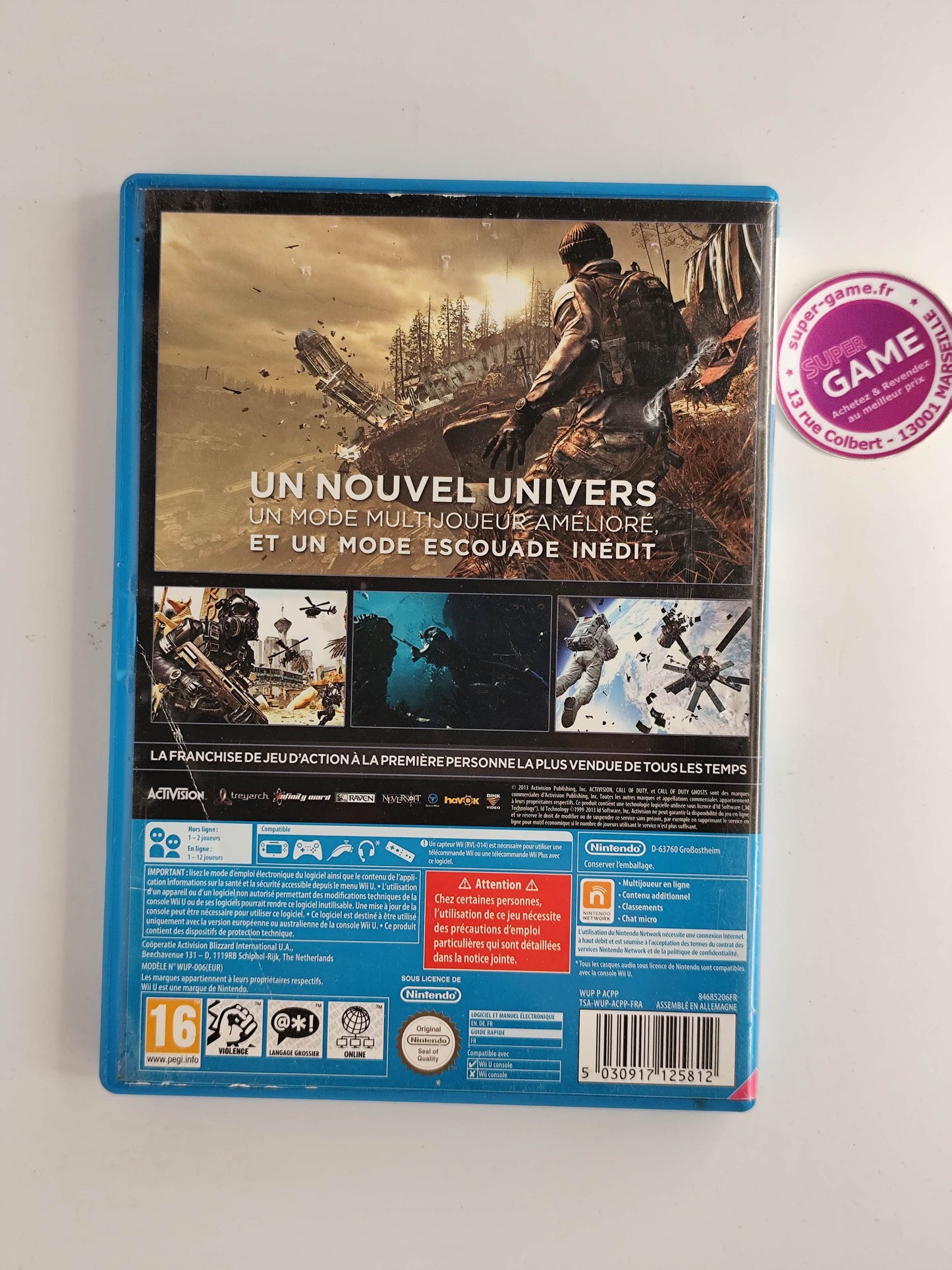 CALL OF DUTY GHOSTS - WiiU