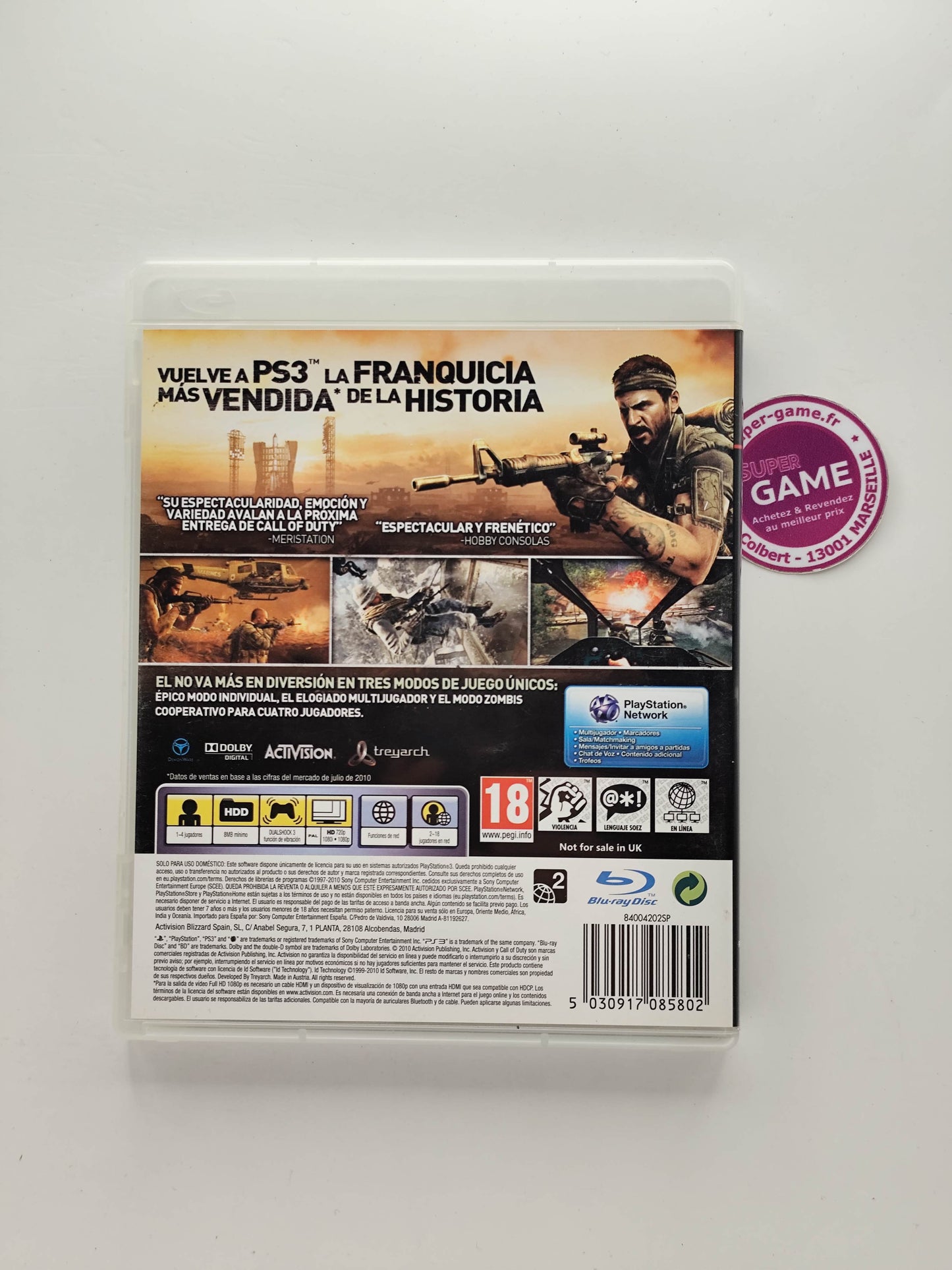 CALL OF DUTY BLACK OPS - PS3