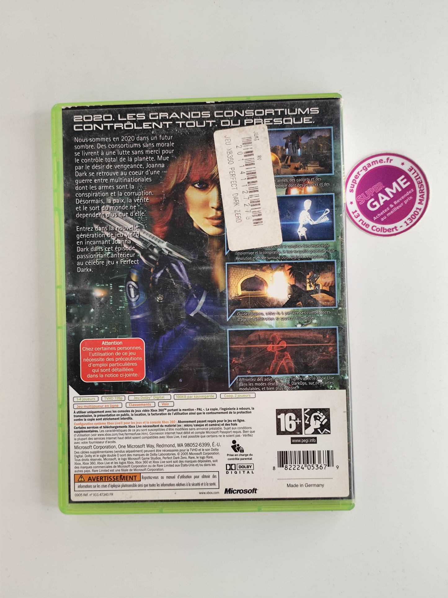 PERFECT DARK ZERO - XBOX360