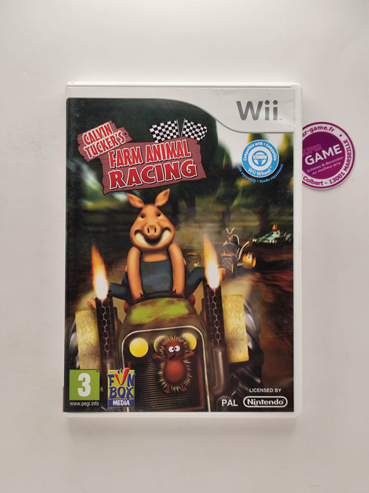 CALVIN TUCKER'S FARM ANIMAL RACING - Wii