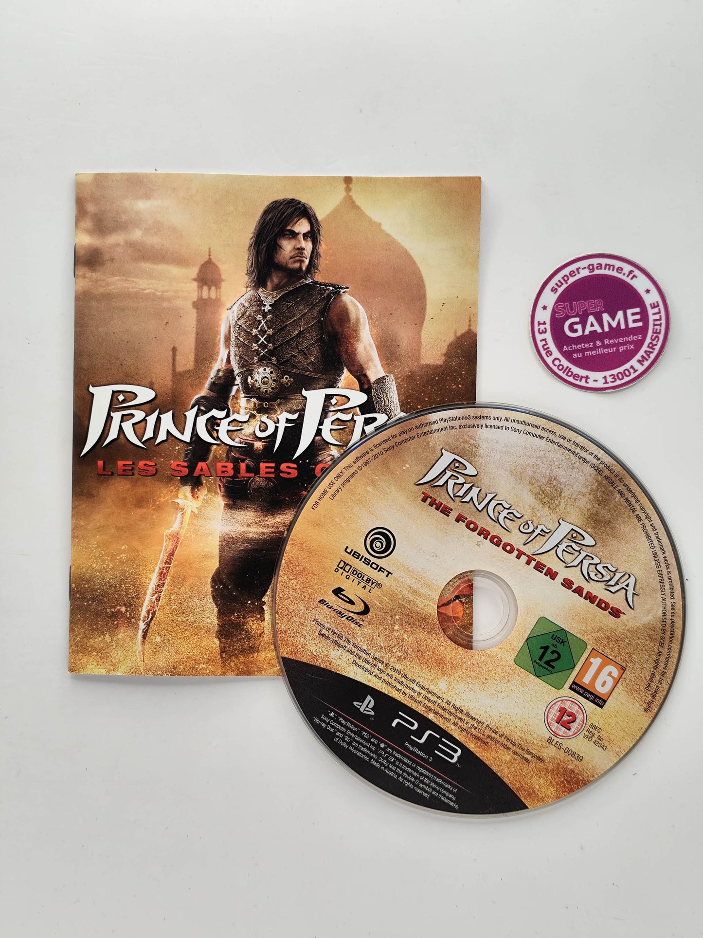 PRINCE OF PERSIA LES SABLES OUBLIES - PS3