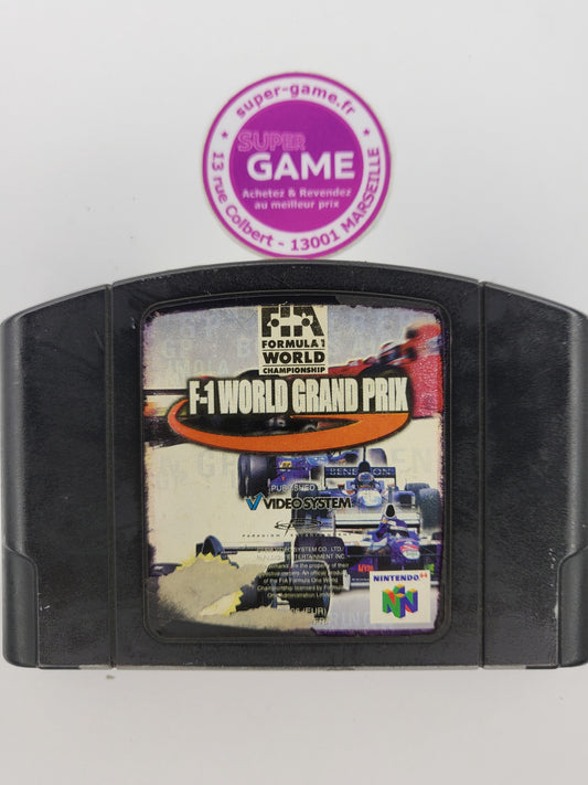 F-1 WORLD GRAND PRIX - sans boite - NINTENDO64