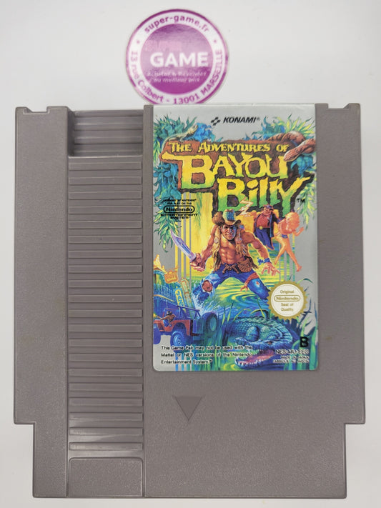 THE ADVENTURES OF BAYOU BILLY - sans boite - NES