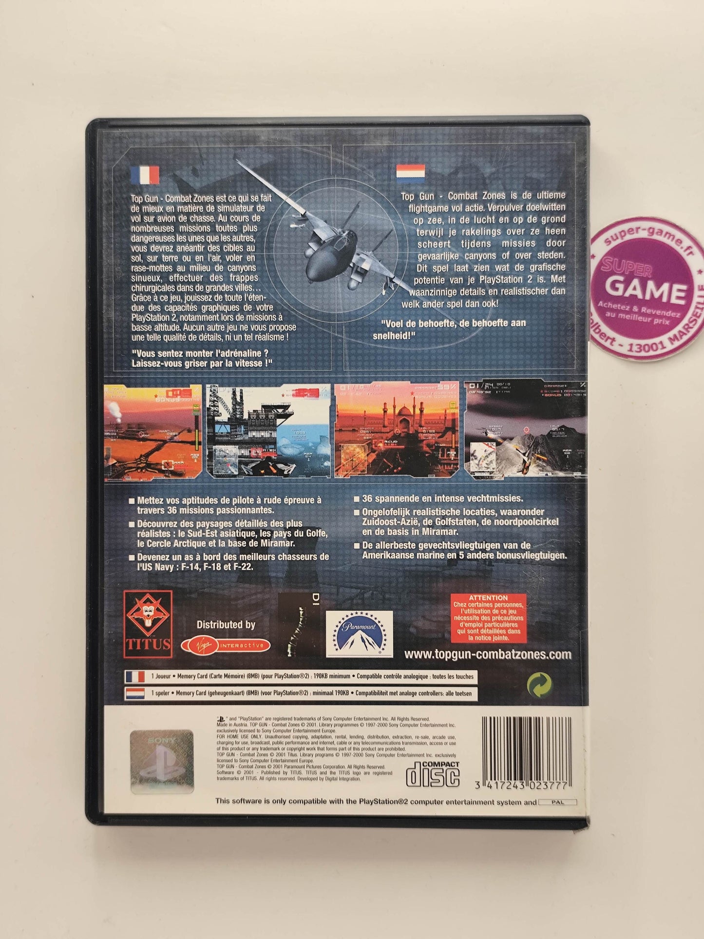 TOP GUN - PS2