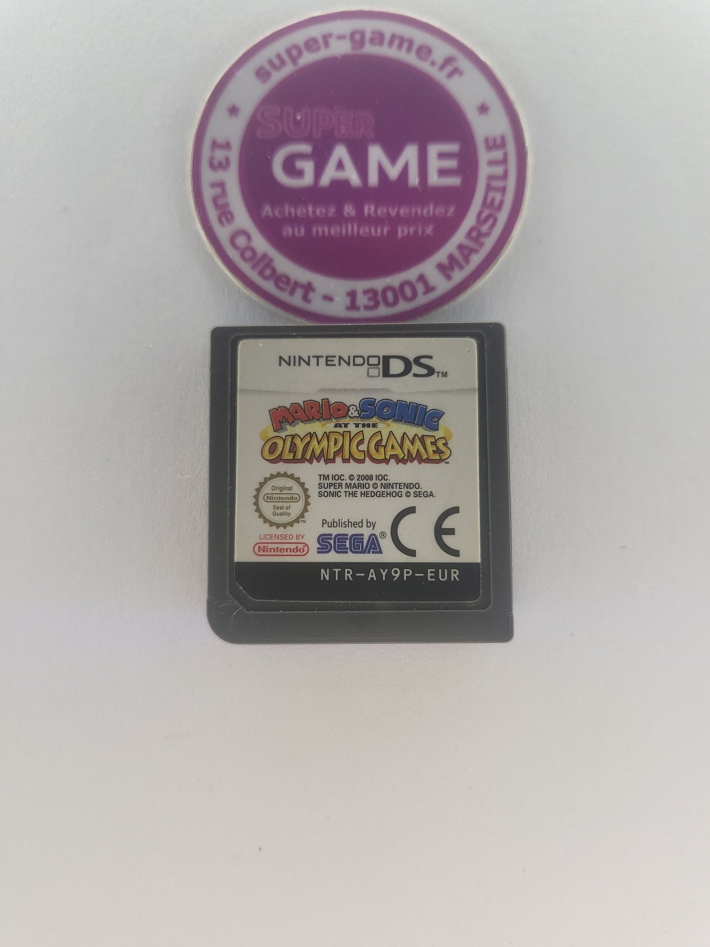 MARIO & SONIC AUX JEUX OLYMPIQUES - sans boite - DS