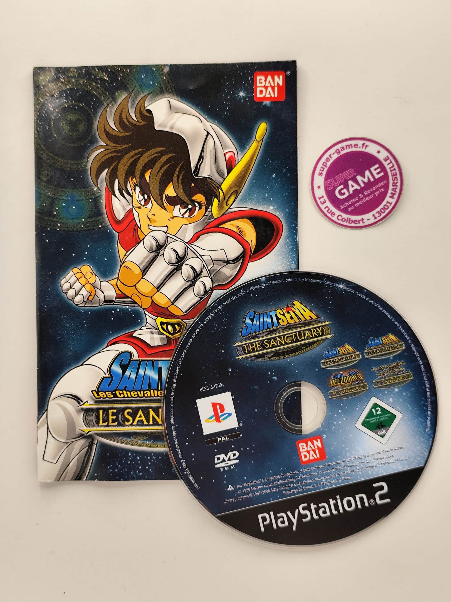 SAINT SEIYA LE SANCTUAIRE - PS2