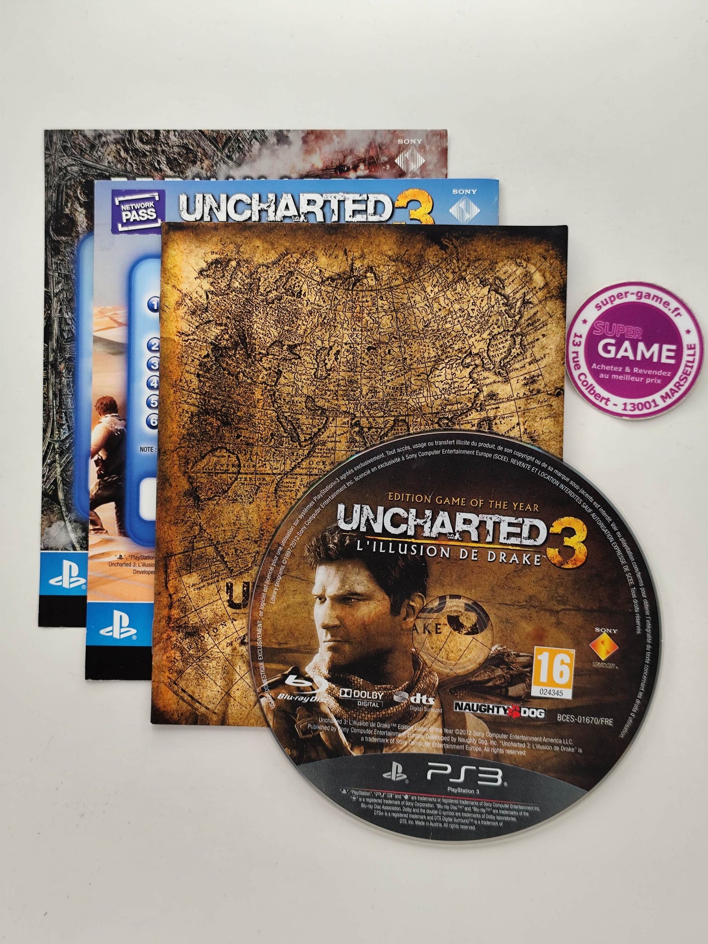 UNCHARTED 3 L'ILLUSION DE DRAKE - EDITION GOTY - PS3