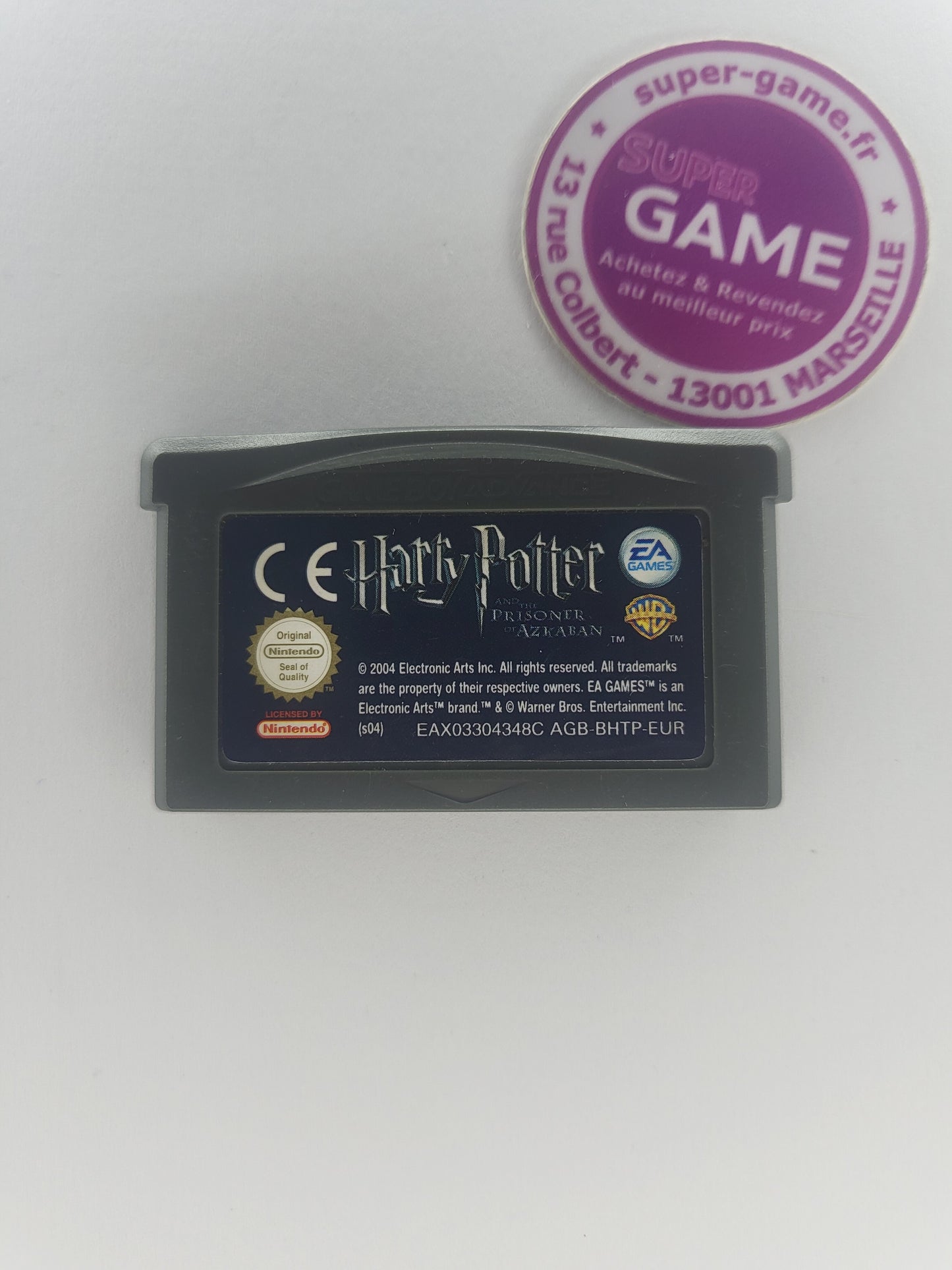 HARRY POTTER ET LE PRISONNIER D'AZKABAN - sans boite - GAMEBOY ADVANCE