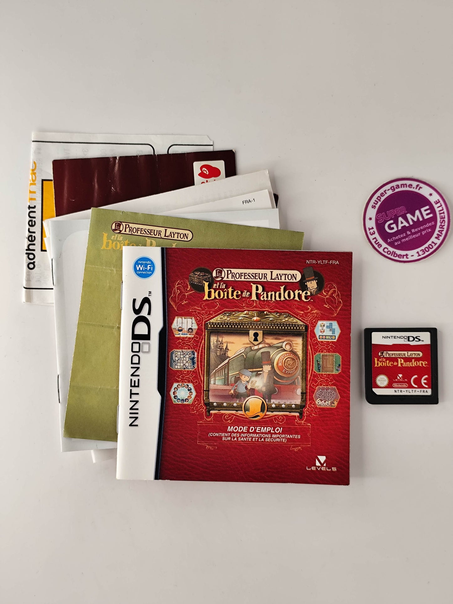 PROFESSEUR LAYTON ET LA BOITE DE PANDORE - DS