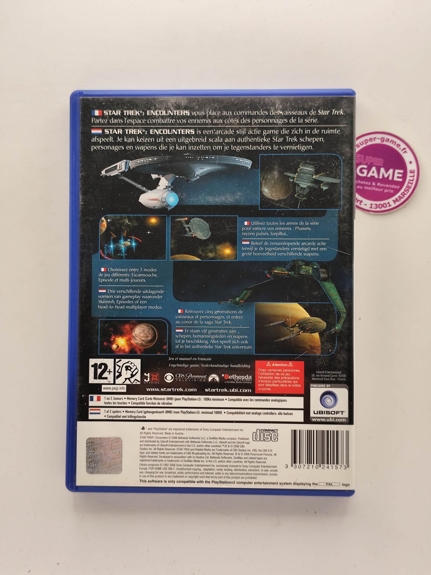 STAR TREK ENCOUNTERS - PS2