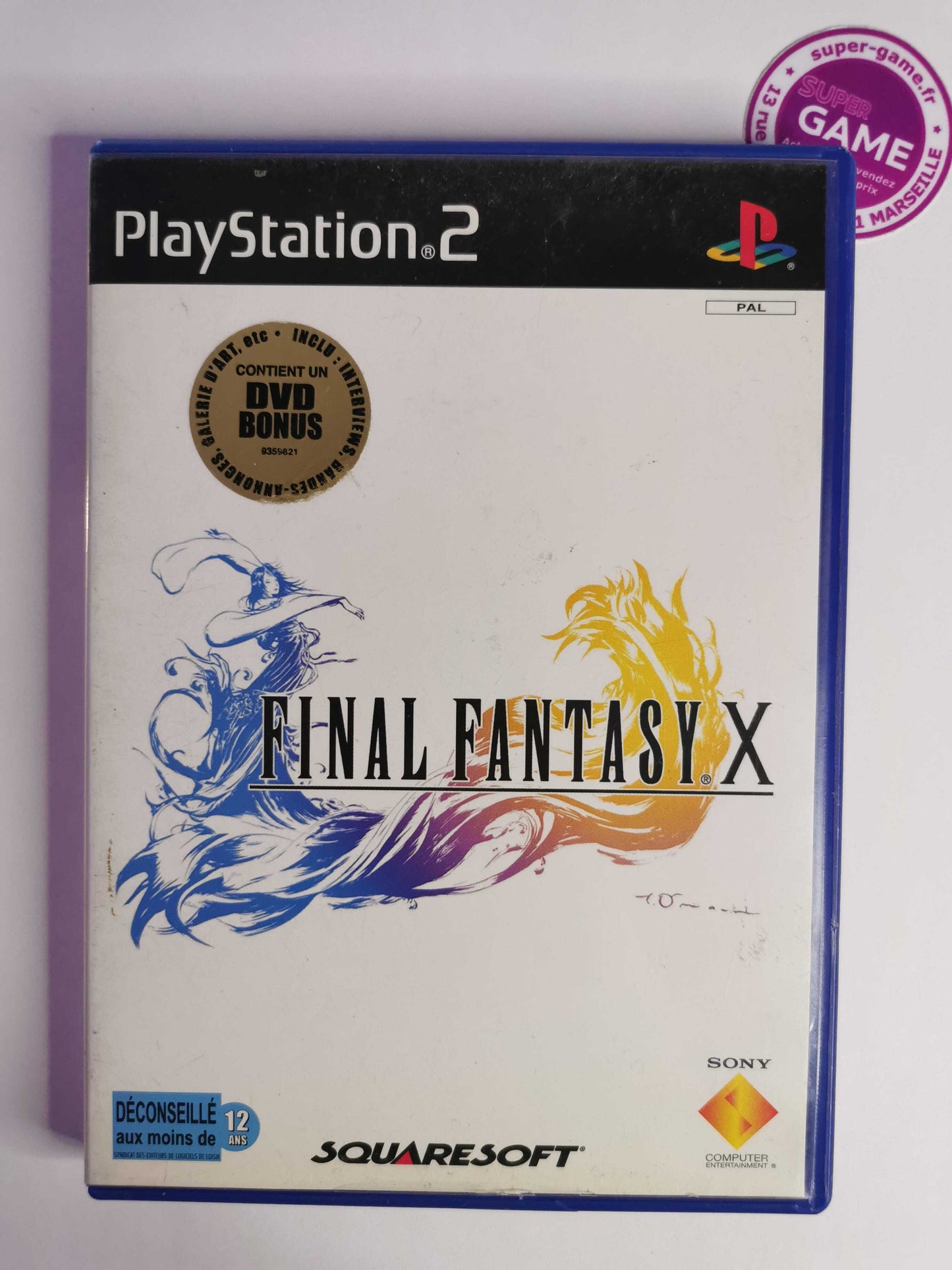 Final Fantasy X PROMO BLUE DISC VERSION