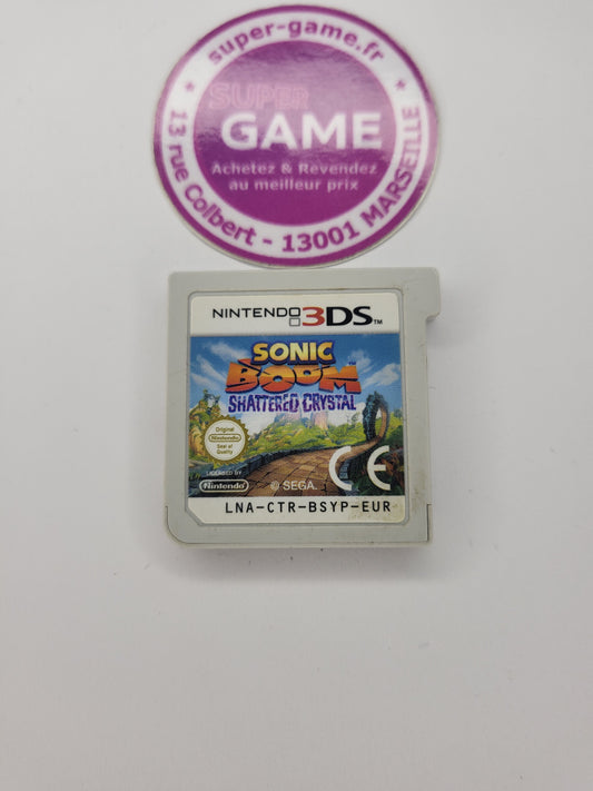 SONIC BOOM SHATTERED CRYSTAL - sans boite - 3DS