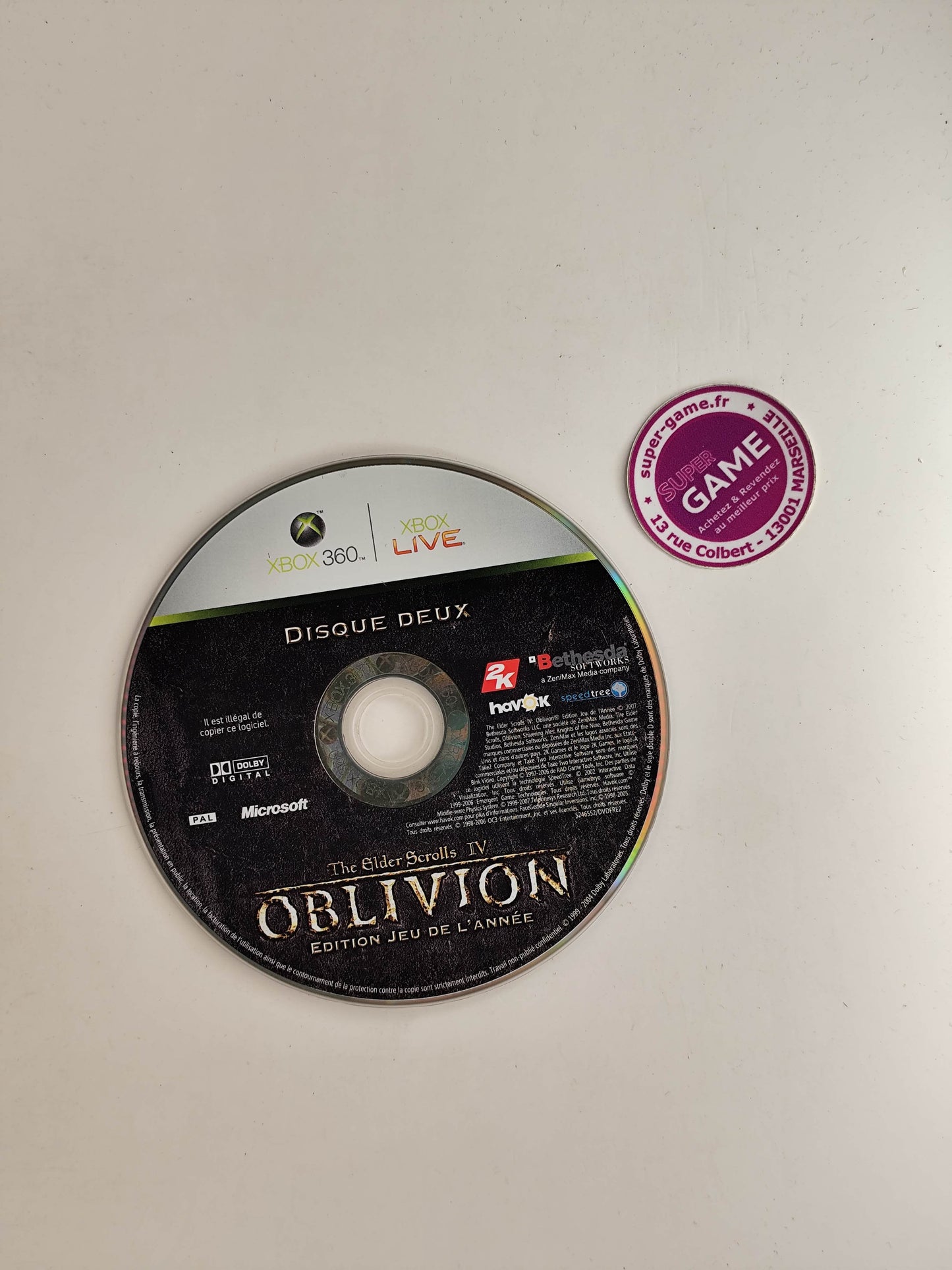 THE ELDER SCROLLS IV OBLIVION - XBOX360