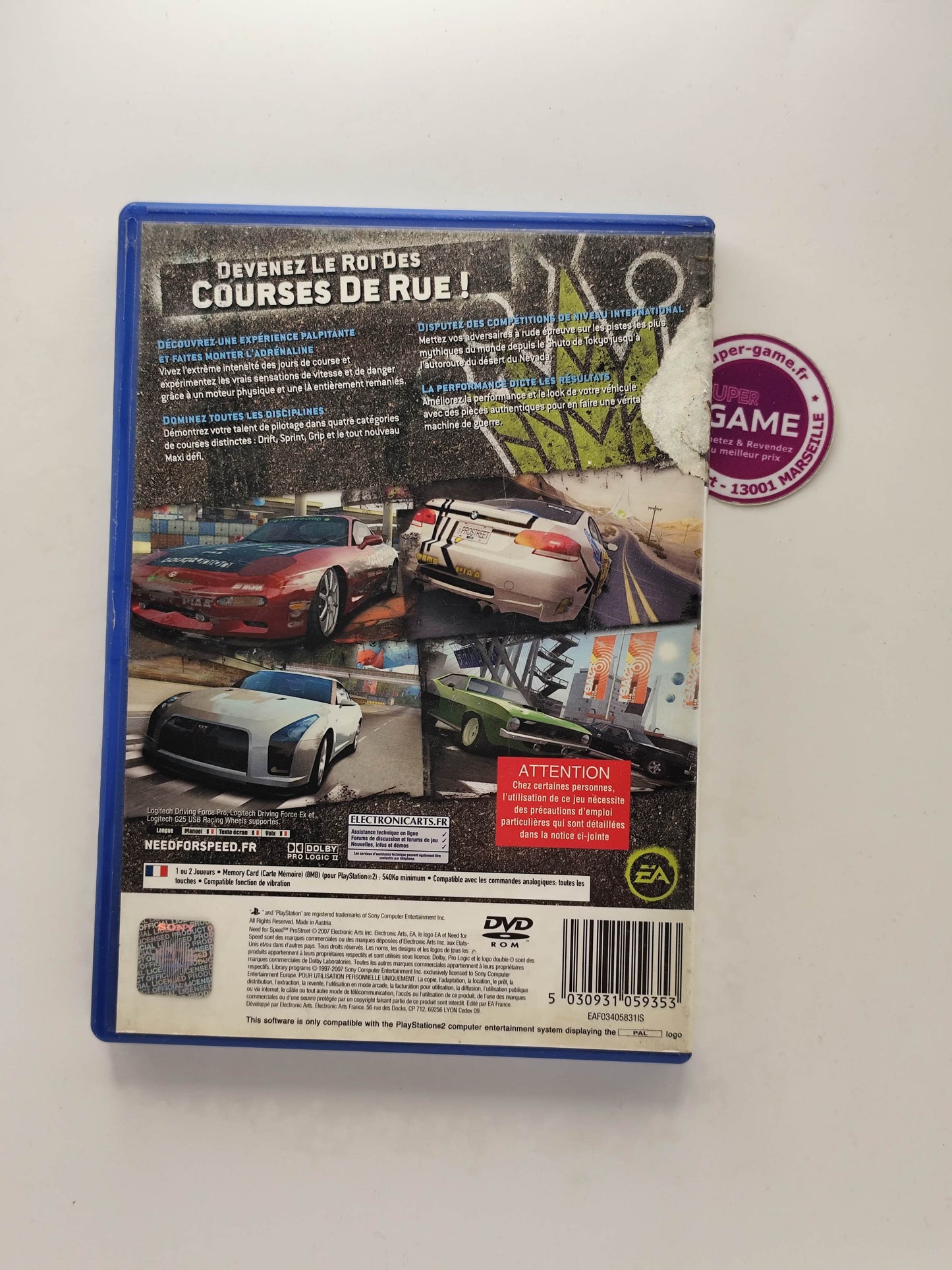 NEED FOR SPEED PRO STREET - PS2