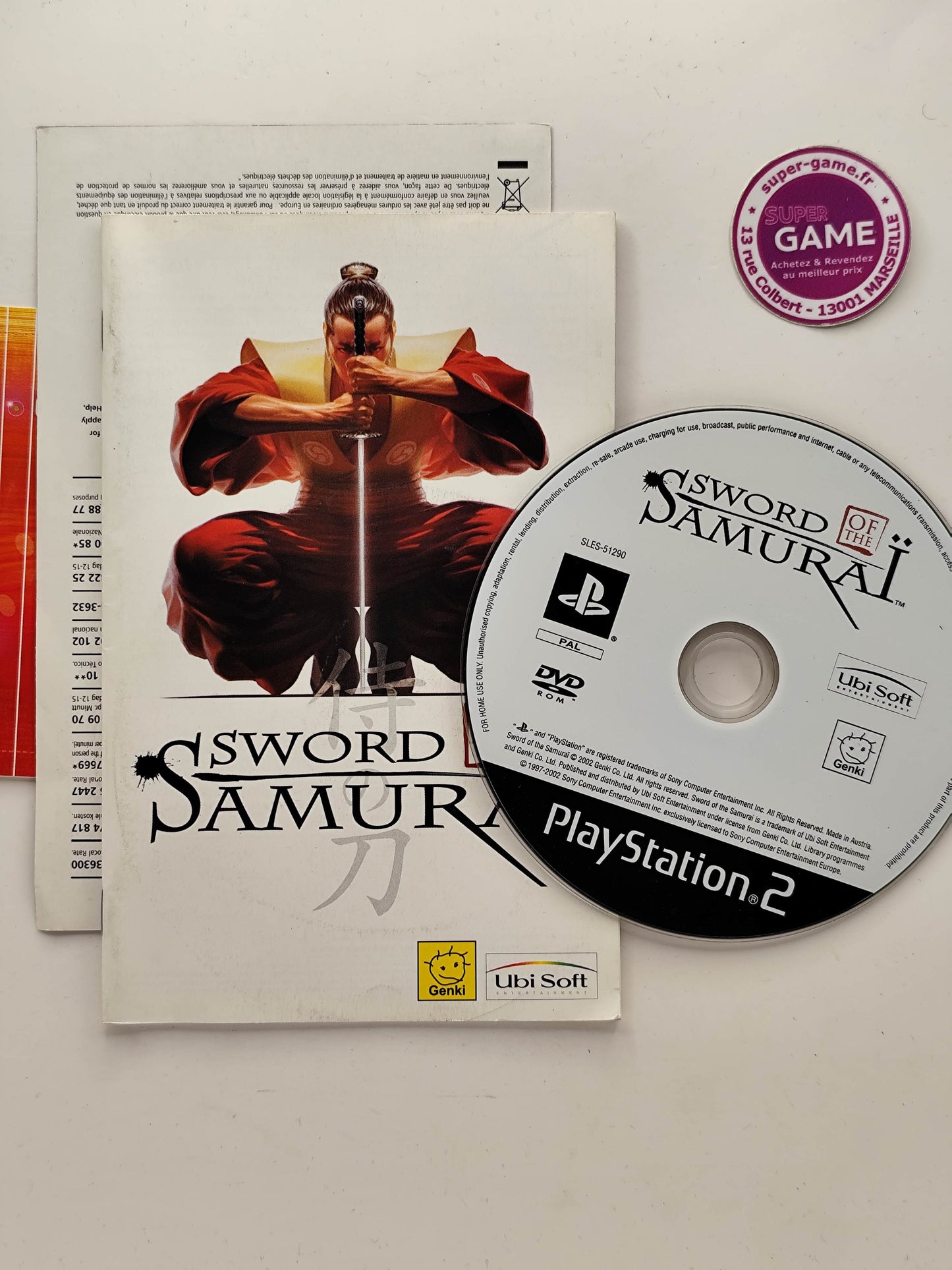 SWORD OF THE SAMURAI - PS2