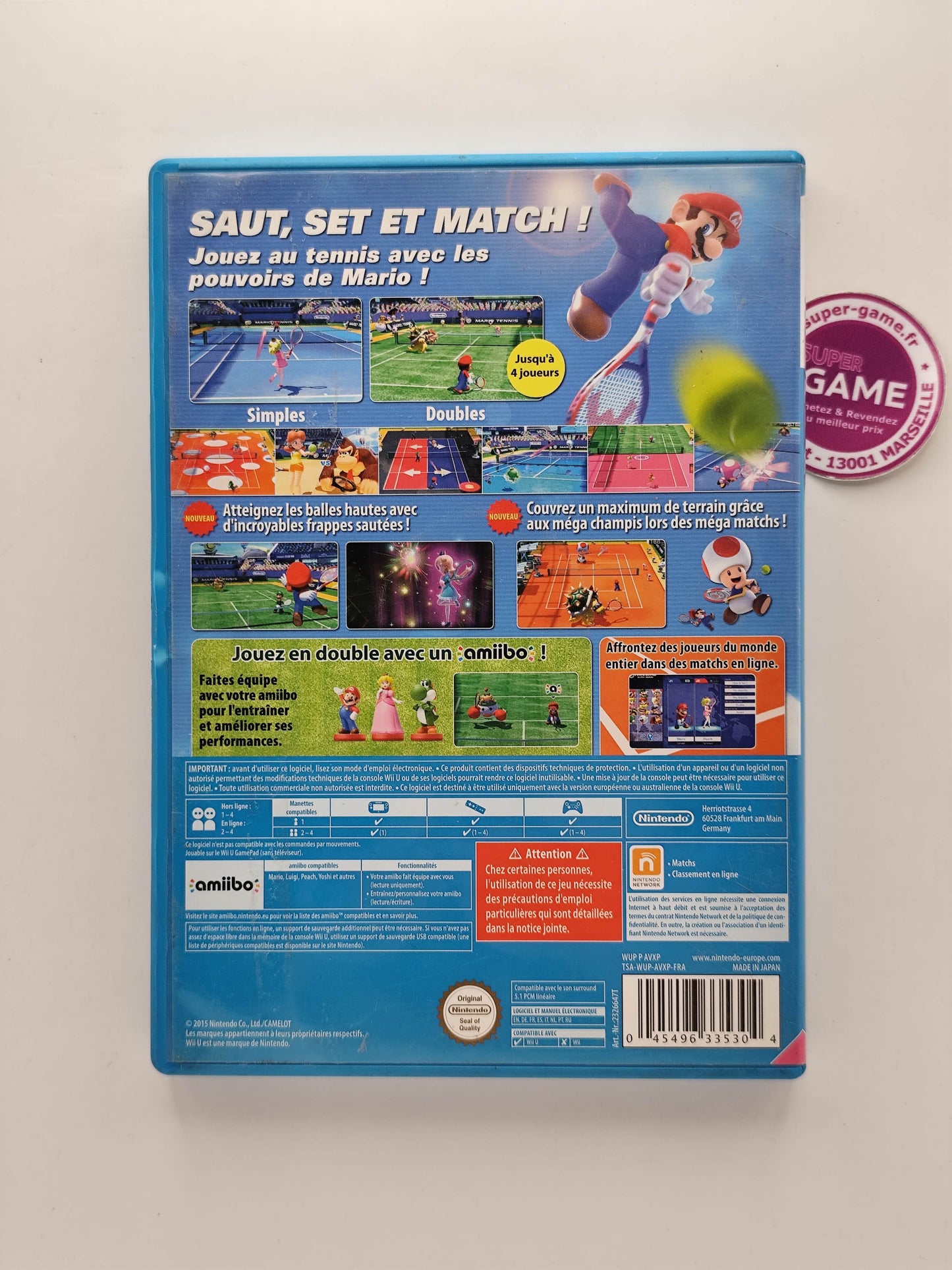 MARIO TENNIS ULTRA SMASH - Wii U