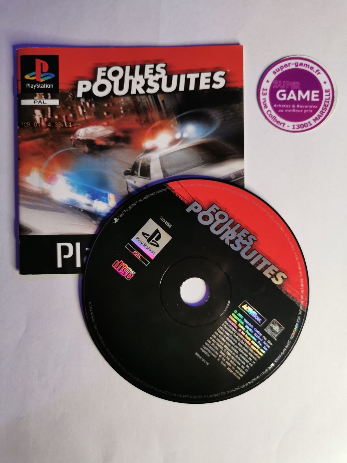 FOLLES POURSUITES  - PS1  #553