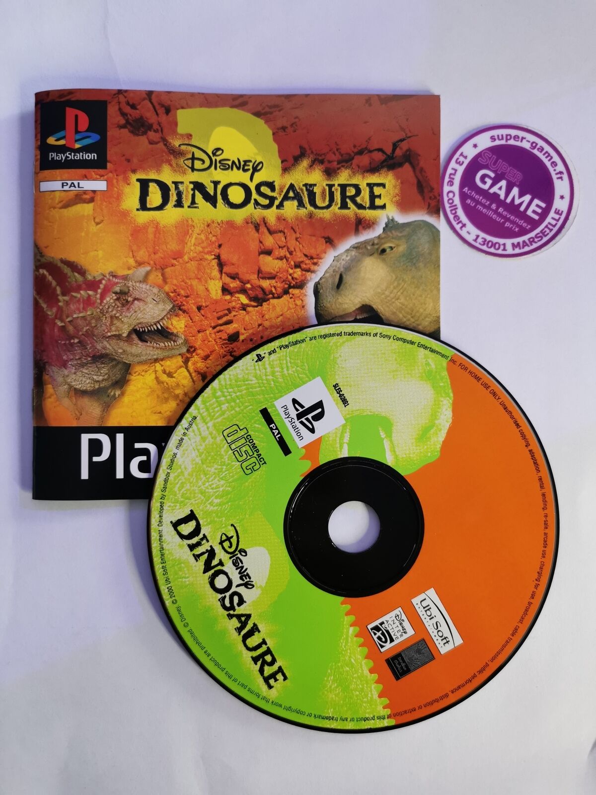 DISNEY DINOSAURE  - PS1  #522