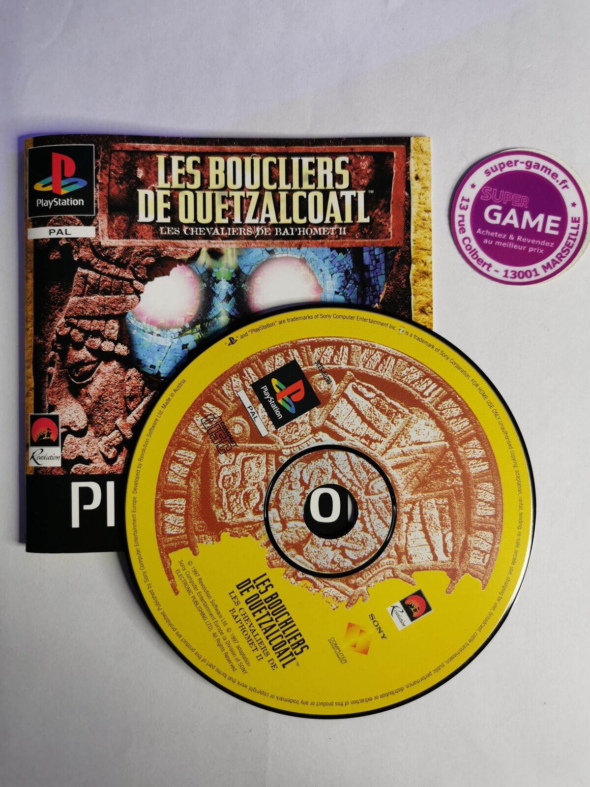 LES BOUCLIERS DE QUETZALCOATL - PS1  #243