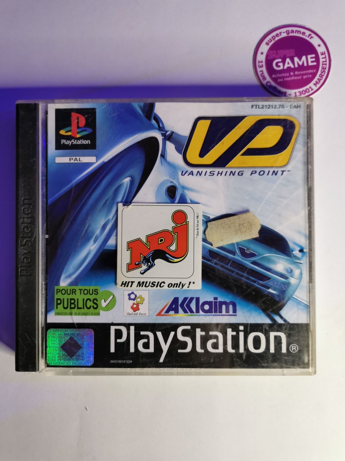 VANISHING POINT - PS1  #673