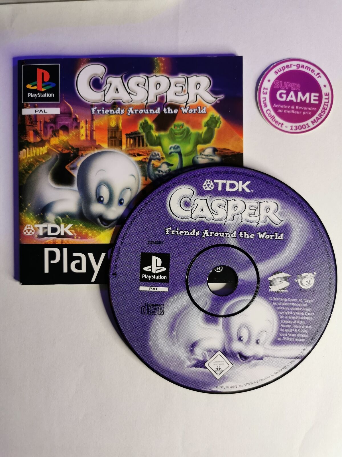 CASPER: FRIENDS AROUND THE WORLD - PS1  #503