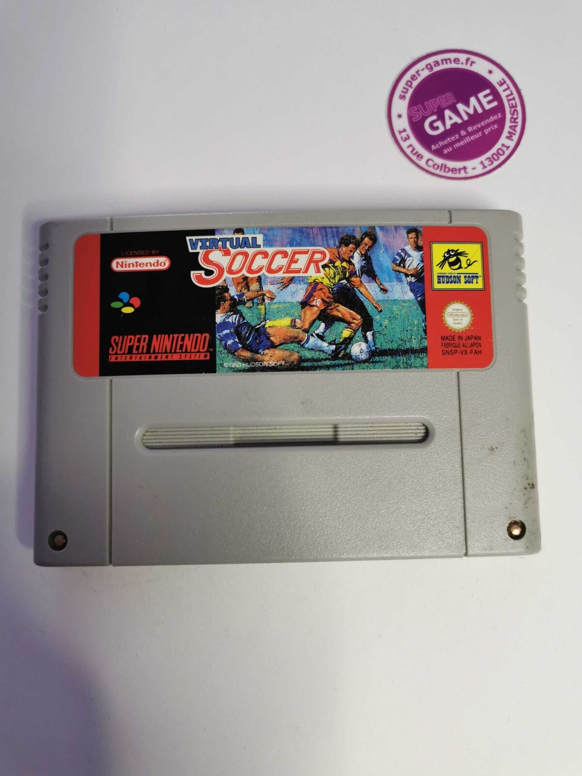 VIRTUAL SOCCER - SNES  #955