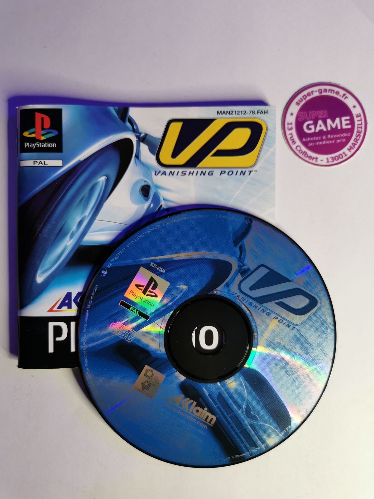 VANISHING POINT - PS1  #673