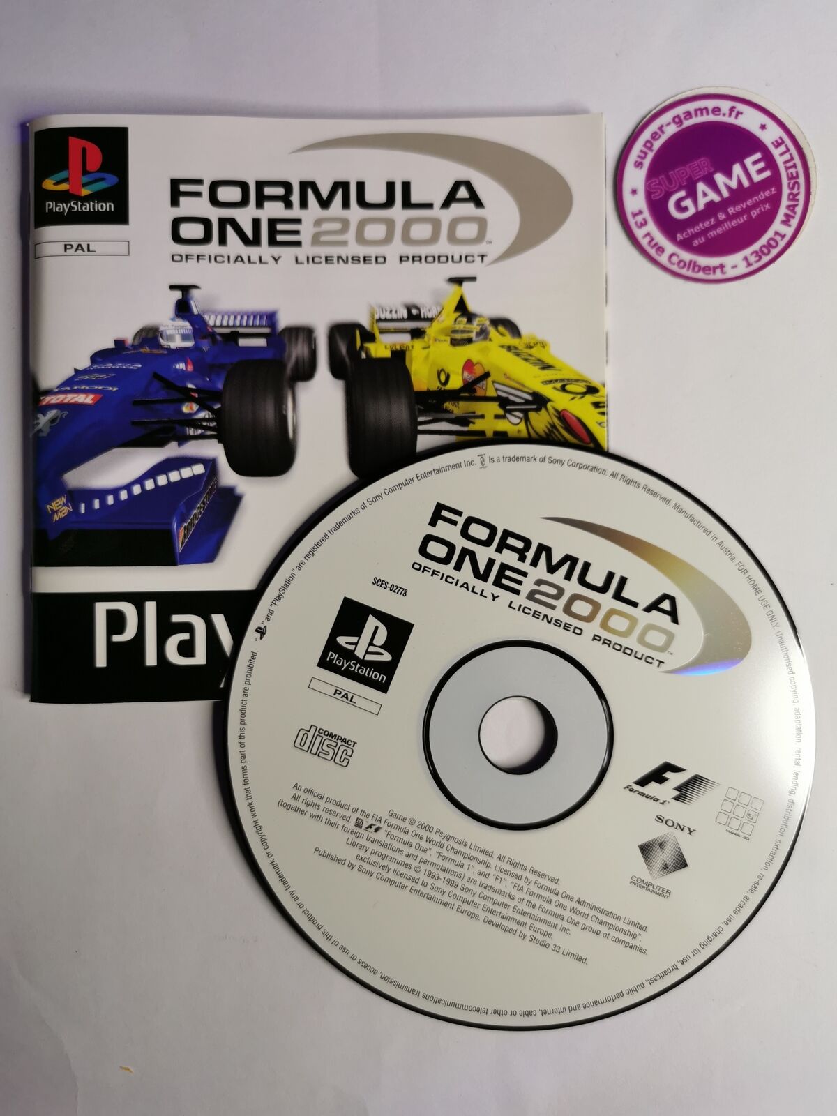 FORMULA ONE 2000 - PS1  #558