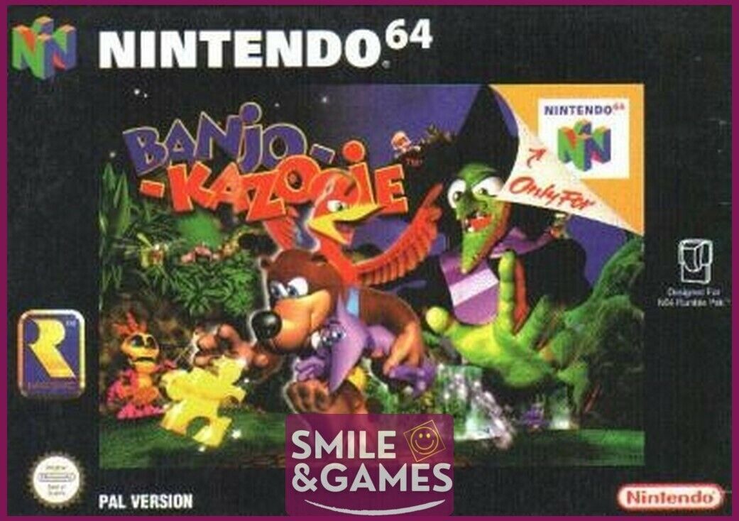 BANJO KAZOOIE (SANS BOITE) - N64