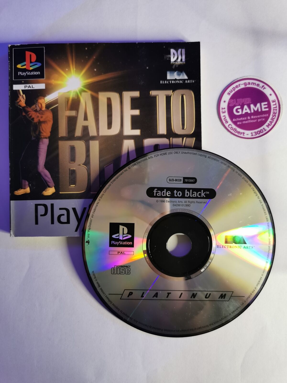 FADE TO BLACK - PS1 #545 – SUPER GAME