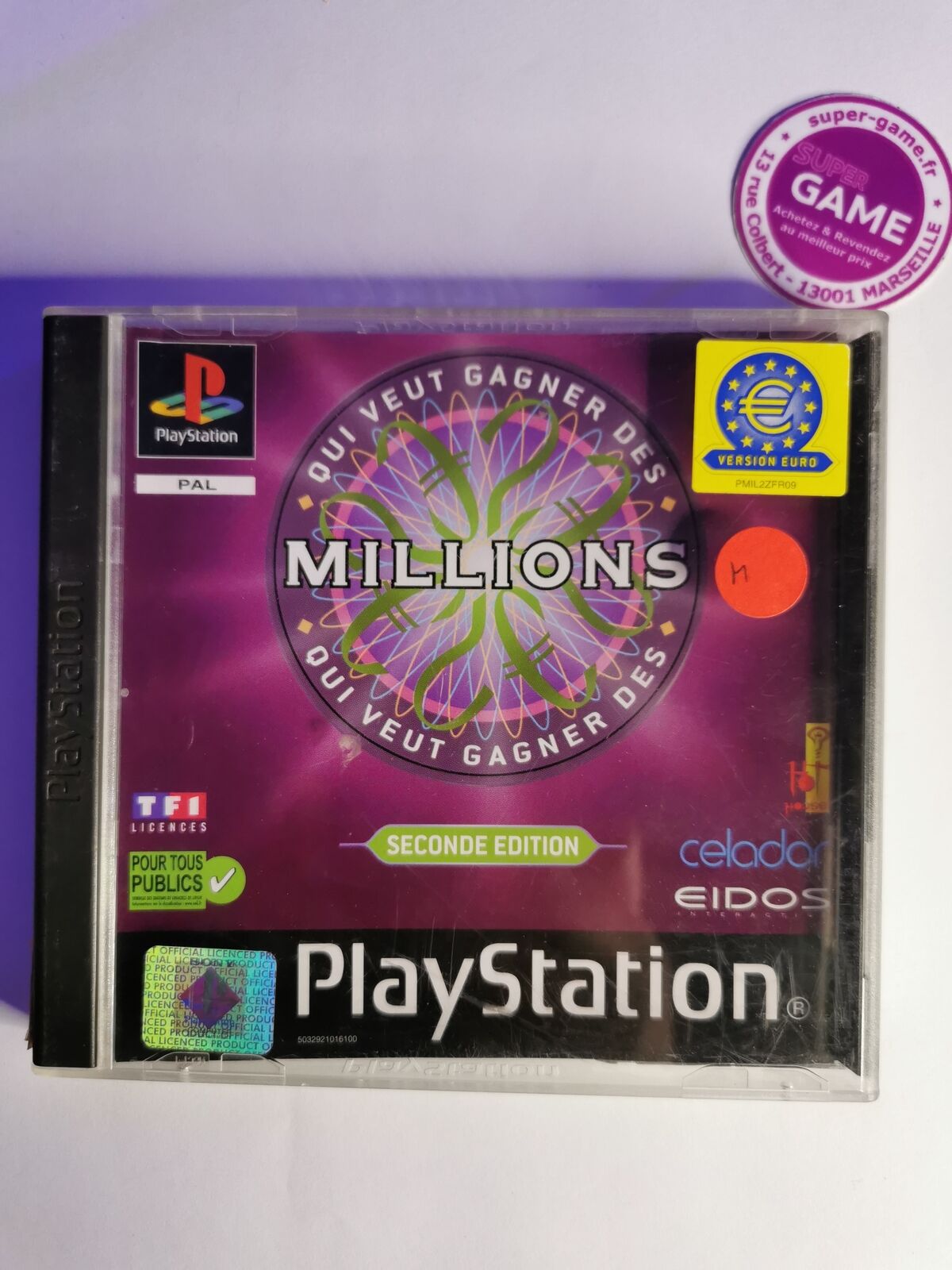 QUI VEUT GAGNER DES MILLIONS ? SECONDE EDITION - PS1  #622